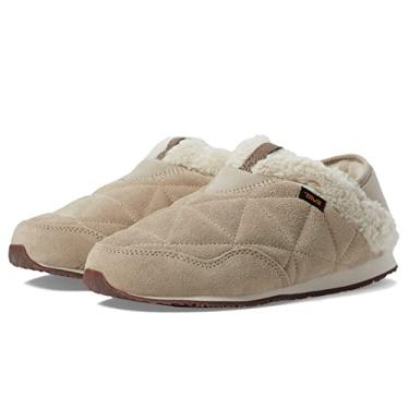 Imagem de Teva Mocassim feminino Reember de pelúcia, Cinza pena, 6