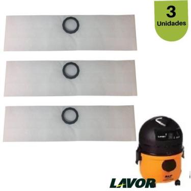 Imagem de Saco de aspirador Lavor Alp Super Aspi Mvc 110 Blk4011 3unid - Allclea