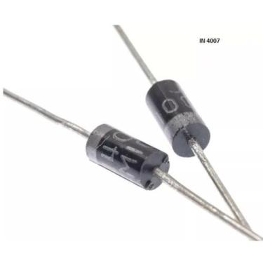 Imagem de Diodo retificador 1n4007 = in4007 - 1kv (1000v) 1a - 100 pçs - SANCOMP