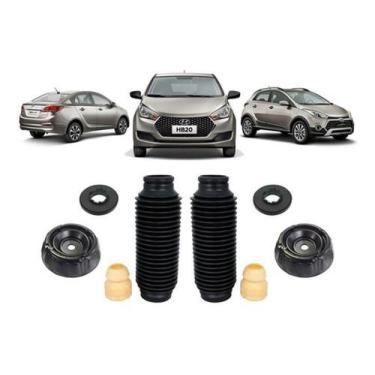 Imagem de Kit Batente Amortecedor Dianteiro Hyundai Hb20 Todos - Qualykits