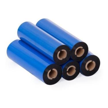 Imagem de Kit 12 Und. Ribbon 110x74 Cera - Para Impressoras Argox Zebra Elgin  -