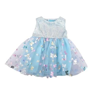 Imagem de Kokiya Vestido de boneca de 18 polegadas, roupas de boneca, faça você mesmo, dramatização, moda, fantasias de vestir, roupas de boneca, saídas de boneca para, Azul