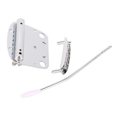 Imagem de Guitarra Tremolo Vibrato Ponte Arremate, Guitarra Vibrato Arremate Excelentes Molas e Braços Com Chave para Desempenho de Palco