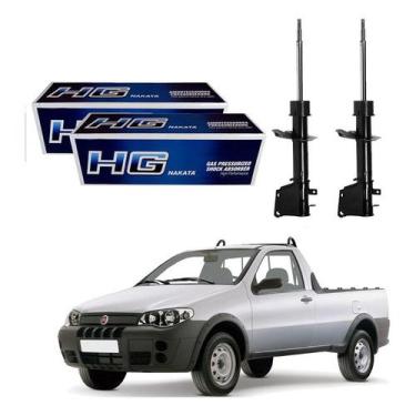 Imagem de Par Amortecedor Dianteiro Strada 1.8 2003 A 2007 - Nakata
