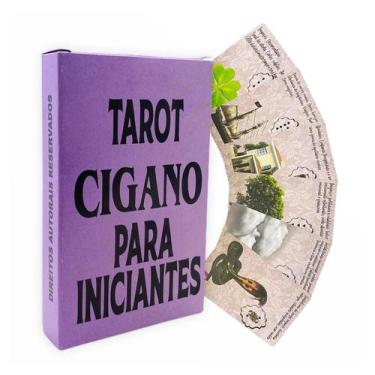 Imagem de Baralho Tarot Cigano para Iniciantes Novo Com 36 cartas - Flash