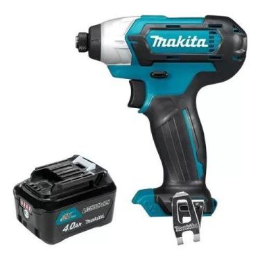 Imagem de Parafusadeira Impacto Bateria 12v 4ah Makita Td110 Sem Carregador