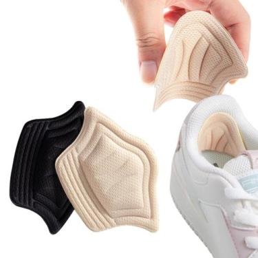 Imagem de Protetor Adesivo De Calcanhar Tendão Aquiles Ajustável Sapatos Tênis -