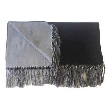 Imagem de Manta Para Cama Peseira Xale 2,10x0,45 Luxo Casal Jacquard - Love4home