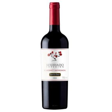 Imagem de Vinho Tinto Reservado Superior Cabernet Sauvignon Santa Ema 750ml