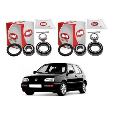 Imagem de Par Kit Rolamento Roda Traseiro Golf 1.8 2.0 1994 A 1998 - IMA