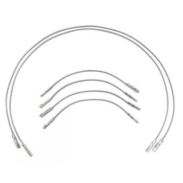 Imagem de Kit Cabo De Aço Jogo Completo P/ Maca Maleta Portátil Legno