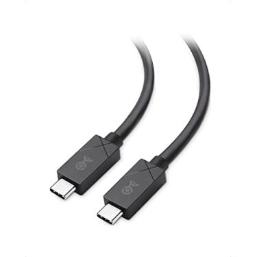 Imagem de [Projetado para Microsoft Surface] Cabo Cable Matters USB4 de 6 pés com suporte a dados de 20 Gbps, vídeo 8K e carregamento de 100 W para dispositivos Surface