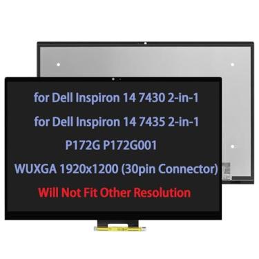 Imagem de ARUISIFX Tela de substituição de 14 polegadas para Dell Inspiron 14 7430 7435 2 em 1 P172G P172G001 LCD Touch Screen Digitalizador LED Montagem WUXGA 1920x1200 (conector de 30 pinos)