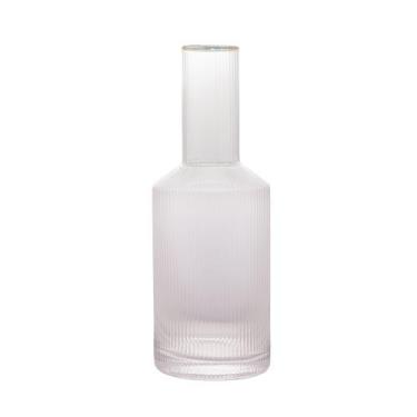 Imagem de Garrafa de Cristal com Fio de Ouro Lines 800ml - Wolff