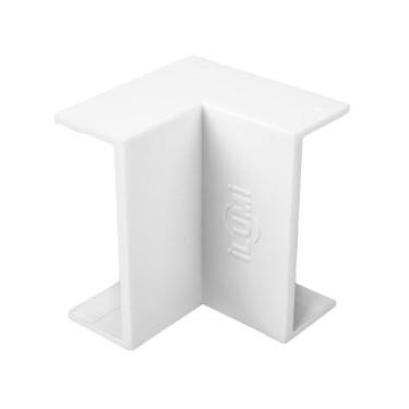 Imagem de Acabamento para Canaleta Cotovelo Interno 40x16mm Branco Ilumi - 62020