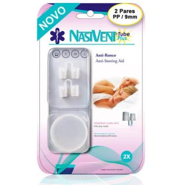 Imagem de Nasivent Tube Plus Premium - Dilatador Nasal e Anti Ronco - Tamanhos, 