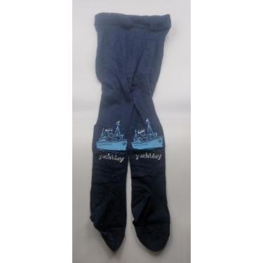 Imagem de Meia Calça Infantil Grossa Minino Proteção Frio Estampa Inverno - sem,