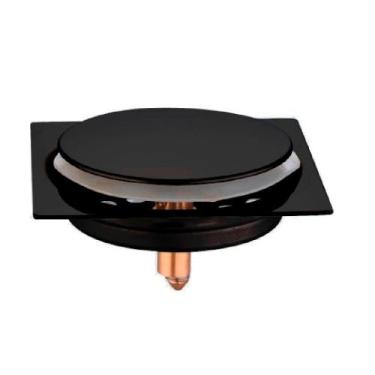 Imagem de Ralo Inteligente Para Piso Click Preto 15x15 Cm - MONTELAR, Tampa, Gre