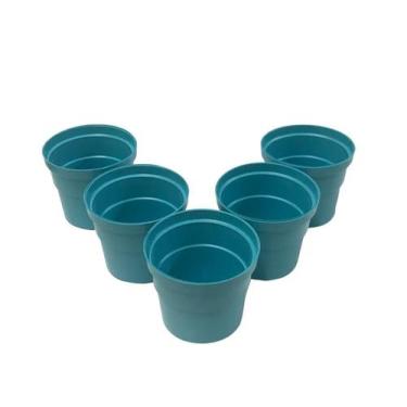 Imagem de Kit 20 Mini-Vasos Para Plantas E Suculenta 80ml Várias Cores - 4Estaçõ