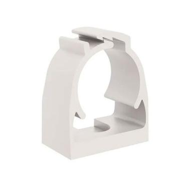 Imagem de KIT 10 Abraçadeira Grampo Click 1/2" Eletroduto Condulete - Masster Pl