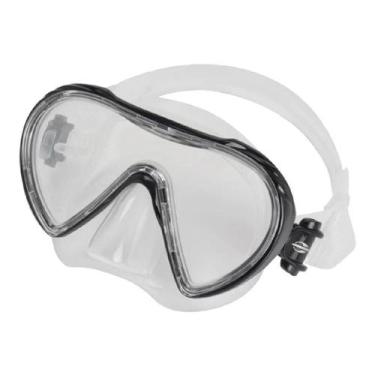 Imagem de Mascara De Mergulho Mormaii Orbit, Unico, Preto