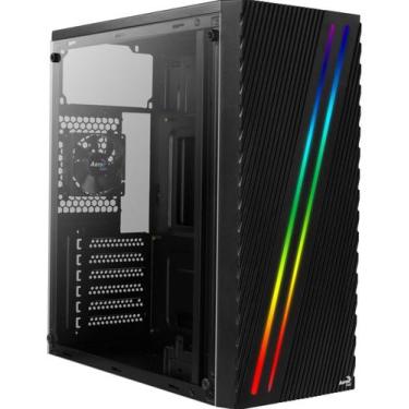 Imagem de Gabinete Gamer Aerocool ATX Streak V1 Preto