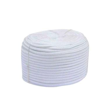 Imagem de Corda de Seda Polipropileno Virgem 6mm Branca Rolo 260m Anti Uv Fuzil