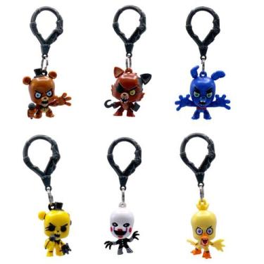 Imagem de Chaveiros FNAF Five Nights At Freddys Sortido - Just Toys, FNAF