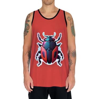 Imagem de Camiseta Regata Tshirt Animais Cyberpunk Joaninha Besouro 1 - Enjoy Sh