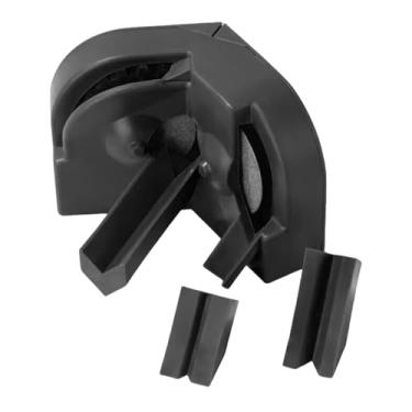 Imagem de Afiador de brocas multiuso, afiador de facas de impacto elétrico, polimento descartável de dupla face, afiador preto A