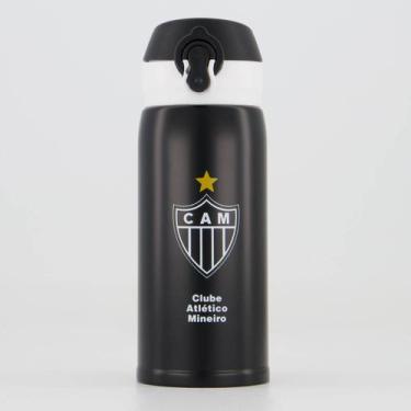 Imagem de Garrafa Térmica Atlético Mineiro Flip 300ML - Brasfoot, Único
