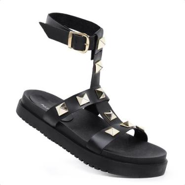 Imagem de Papete Rasteirinha Feminina Sandália Moderna Confortável - B2C Shoes, 