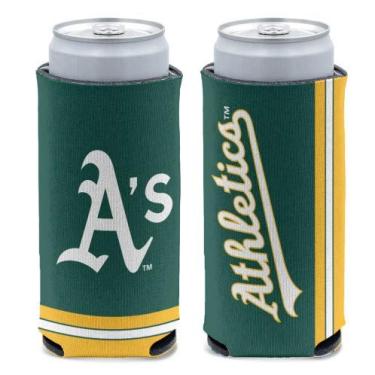 Imagem de MLB Oakland Athletics Slim Can Cooler, Cores de equipe, Tamanho único
