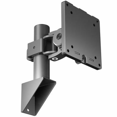 Imagem de VIVO Suporte de parede para monitor Ultrawide único para telas de até 49 polegadas, articulado e ajustável em altura, comporta ultra largos até 20 kg, preto, MOUNT-WCB01A