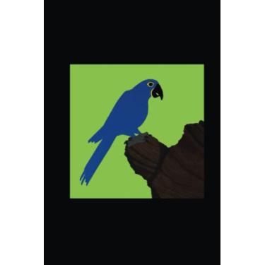 Imagem de BLUE MACAW Notebook: GRAPH paper, 120 page 6”x9” drafting quad ruled grid composition 4x4 squares per inch, with POP ART cover for school, college, ... people who measure, draw to scale: Geniuses