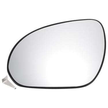 Imagem de ACROPIX Vidro retrovisor do lado esquerdo do motorista para Hyundai I30 2007-2012 com placa de suporte - Pacote com 1