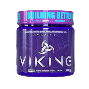 Imagem de Pré Treino Viking 300g Canibal Inc Aumento De Força e Performance, Aba