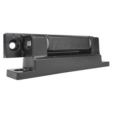 Imagem de Dobradiça em Alumínio Cor Preta Com Mola - TRIMAC