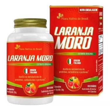 Imagem de Laranja Moro com Picolinato de Cromo 60caps Flora Nativa