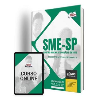 Imagem de Apostila SME-SP - Professor de Educação Infantil - Apostilas Opção