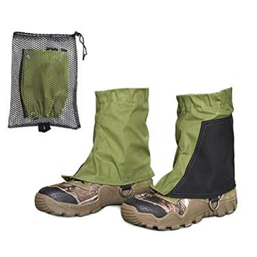 Imagem de Polainas de Tornozelo, Polainas Pálvuras Baixas de Caminhada à Prova D'água Tampas de Sapatos de Proteção Ajustáveis ​​para Homens de Caminhada de Caminhada de Caminhada