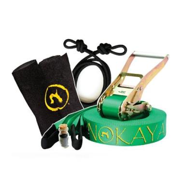Imagem de Kit Jungleline Completo 10m Profissional - Nokaya Slackline
