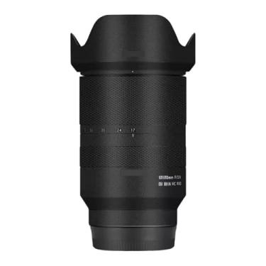 Imagem de Adesivo antiarranhões para lente de câmera Tamron 17-70 mm F2.8 B070 adequado para Sony Mount Camera Coat Vinly película protetora corporal decalques capa F/2.8 17-70 2.8 (couro preto)