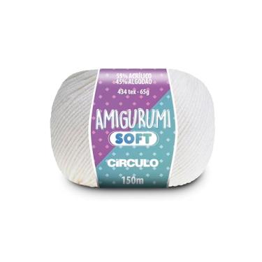Imagem de Fio Amigurumi Soft Círculo (Branco 8001)