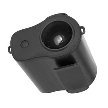 Imagem de IEUDNS Ventilador de colar do ventilador de cintura pessoal Baixo ruído do ventilador de mesa gratuito Fão de ar forte para esportes Fazenda Ciclismo de, Preto