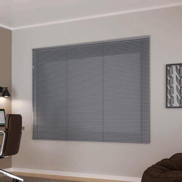 Imagem de Persiana Horizontal Alu Crisdan Bk L 2,00 X 2,20 A Cinza