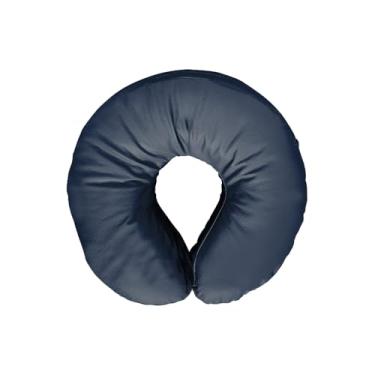 Imagem de Cabeceira Para Maca Portátil Espuma + Capinha Legno (1, Azul Escuro)