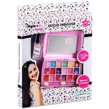 Imagem de Maquiagem infantil My Style Beauty Estojo Fabulosa Multikids BR1331