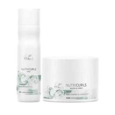 Imagem de Kit Wella Professionals Nutricurls - Shampoo + Máscara