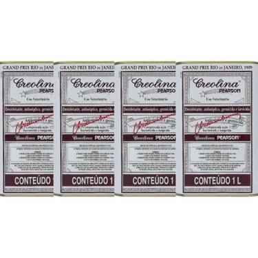 Imagem de Kit 4 unidades - creolina 1l pearson 
